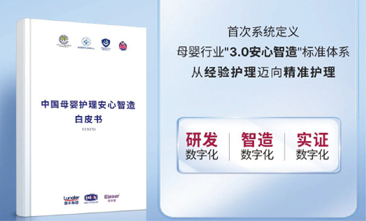 国际第一项母婴皮肤特征的关联性研究暨行业《母婴护理安心智造白皮书》首发！